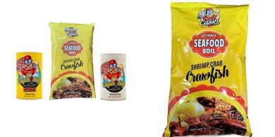 Cajun Two-Step Seasoning Bundle: Original & Fire Spice, Seafood Boil
