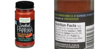 Frontier Co-op Smoked Paprika: Oak-smoked Spanish paprika, kosher.
