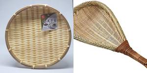 5 Premium Bamboo Rice Strainers