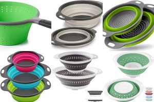 collapsible rice strainer