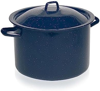 IMUSA 6-quart Blue Enamel Stockpot
