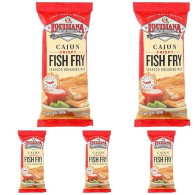 Cajun Crispy Fish Fry Breading Mix (Spicy, 60 x 10oz)
